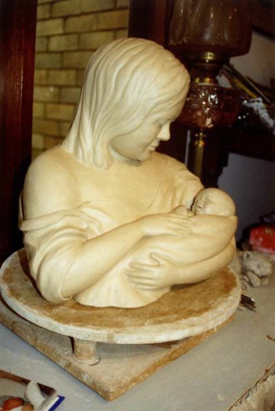 Mother and Child in progress
